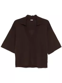 Футболка из хлопка Мало Malo, коричневый