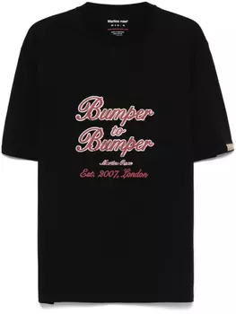 Футболка из хлопка Martine Rose, черный