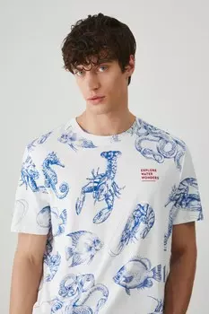 Футболка из хлопка Medicine, белый