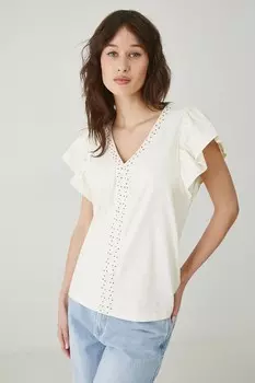 Футболка из хлопка Medicine, бежевый