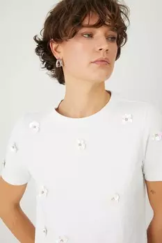 Футболка из хлопка Medicine, бежевый