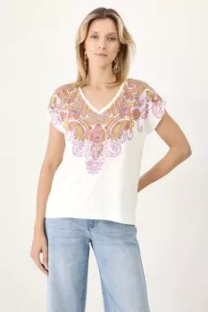 Футболка из хлопка Medicine, бежевый