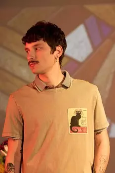 Футболка из хлопка Medicine, бежевый