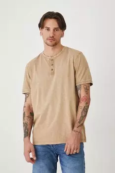 Футболка из хлопка Medicine, бежевый