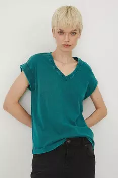 Футболка из хлопка Medicine, бирюзовый