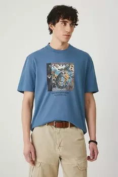 Футболка из хлопка Medicine, бирюзовый