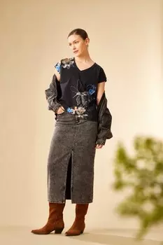 Футболка из хлопка Medicine, черный