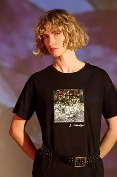 Футболка из хлопка Medicine, черный