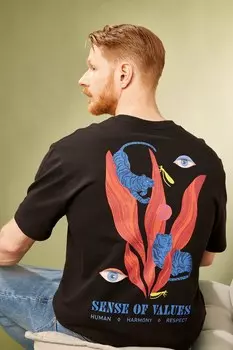 Футболка из хлопка Medicine, черный