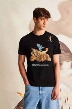 Футболка из хлопка Medicine, черный