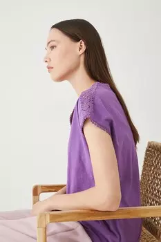 Футболка из хлопка Medicine, фиолетовый