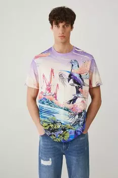 Футболка из хлопка Medicine, мультиколор