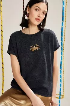 Футболка из хлопка Medicine, серый