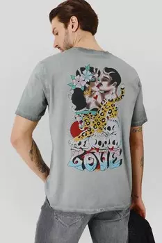 Футболка из хлопка Medicine, серый