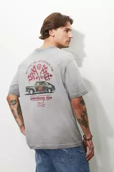 Футболка из хлопка Medicine, серый