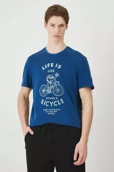 Футболка из хлопка Medicine, синий