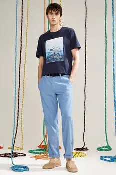 Футболка из хлопка Medicine, темно-синий