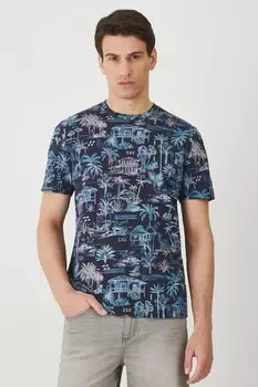 Футболка из хлопка Medicine, темно-синий