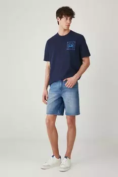 Футболка из хлопка Medicine, темно-синий