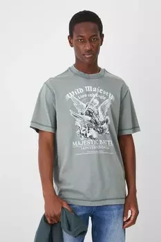 Футболка из хлопка Medicine, зеленый