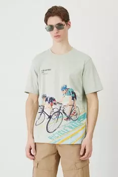 Футболка из хлопка Medicine, зеленый