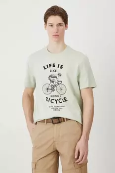 Футболка из хлопка Medicine, зеленый