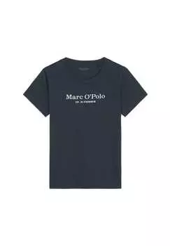 Футболка из хлопка микс и подбор Marc O'Polo, синий