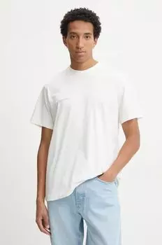 Футболка из хлопка Pangaia, бежевый