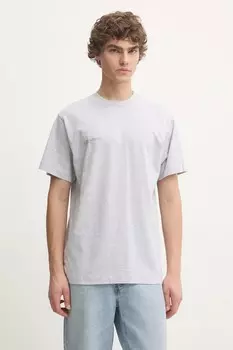 Футболка из хлопка Pangaia, серый