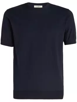 Футболка из хлопка Paolo Pecora, черный