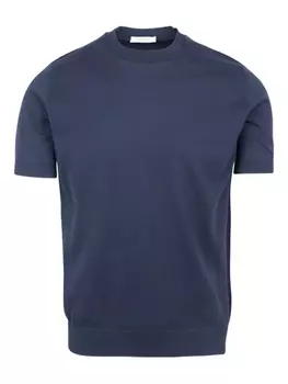 Футболка из хлопка Paolo Pecora, синий