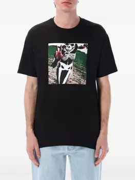 Футболка из хлопка Pleasures, черный