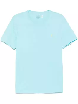 Футболка из хлопка Polo Ralph Lauren, синий