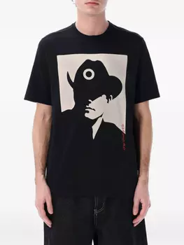 Футболка из хлопка Pop Trading Company, черный