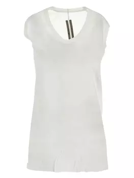 Футболка из хлопка Rick Owens, белый