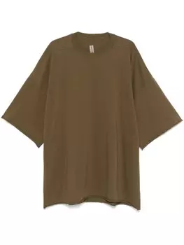 Футболка из хлопка Рика Оуэнса Rick Owens, зеленый