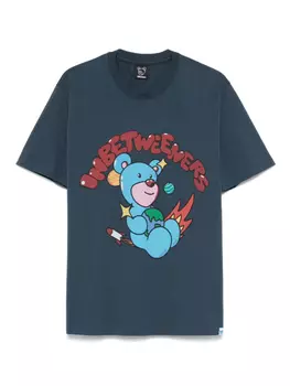 Футболка из хлопка с графическим принтом INBETWEENERS, синий