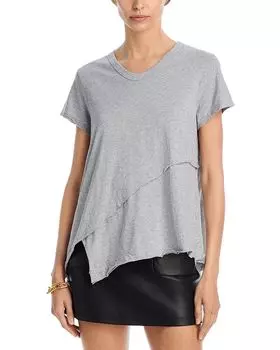 Футболка из хлопка с круглым вырезом Easy Wilt, серый