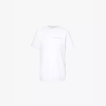 Футболка из хлопка с логотипом Fitness '94 Sporty & Rich, белый