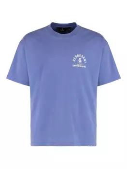 Футболка из хлопка с логотипом Represent, фиолетовый