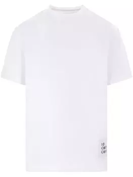 Футболка из хлопка с нашивкой-логотипом 10 CORSO COMO, белый