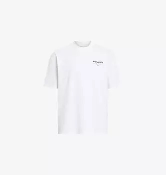 Футболка из хлопка с принтом логотипа Amore Allsaints, белый