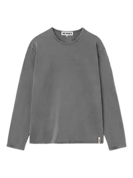 Футболка из хлопка Sunnei, серый