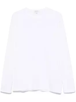 Футболка из хлопка Sunspel, белый