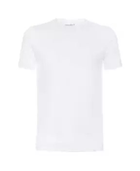 Футболка из хлопка в рубчик Les Deux, белый