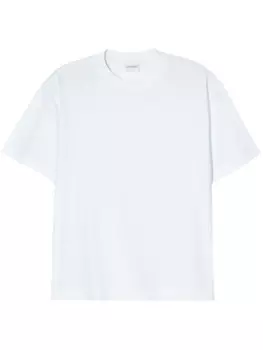 Футболка из хлопка закрытого типа Closed, белый