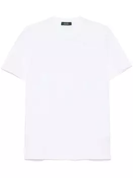 Футболка из хлопка Zanone, белый