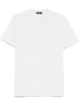 Футболка из хлопка Zanone, серый