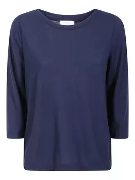 Футболка из хлопка Zanone, синий