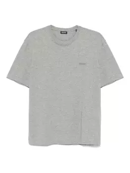 Футболка из хлопка Zegna, серый